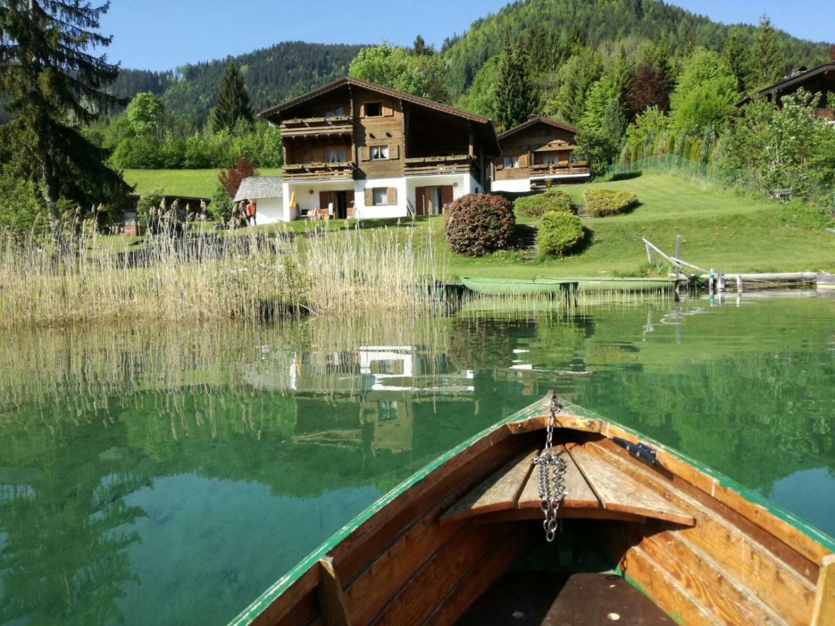 Chalets Zoehrer - Wohnen Am Wasser Вайсензе Екстер'єр фото